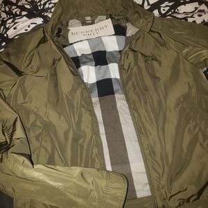 Men's Burberry Brit bomber jacket